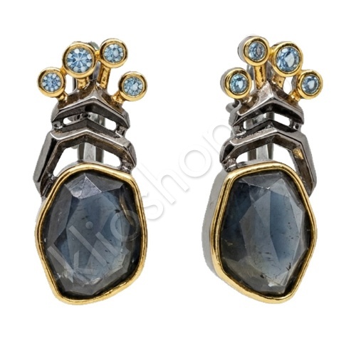 Серьги 36С159337 из серебра купить. 