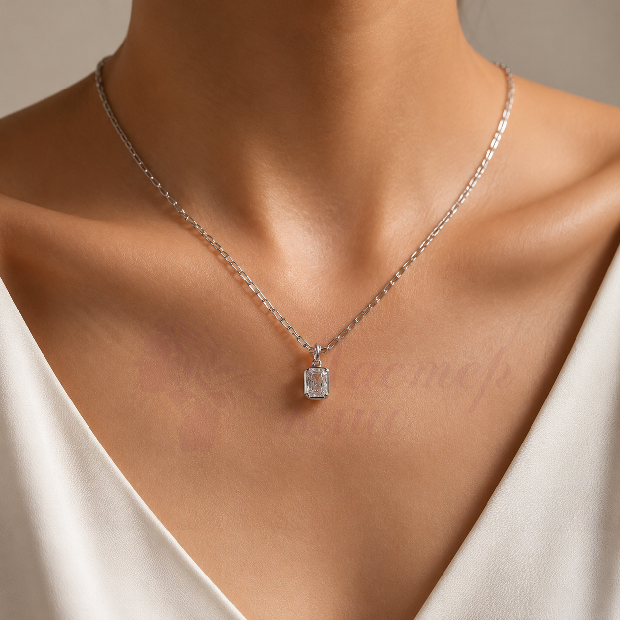 Колье 22Е159137 из серебра купить. 