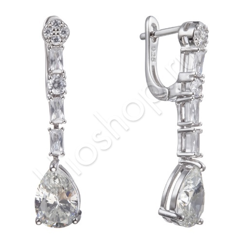 Серьги 22С155314 из серебра купить. 