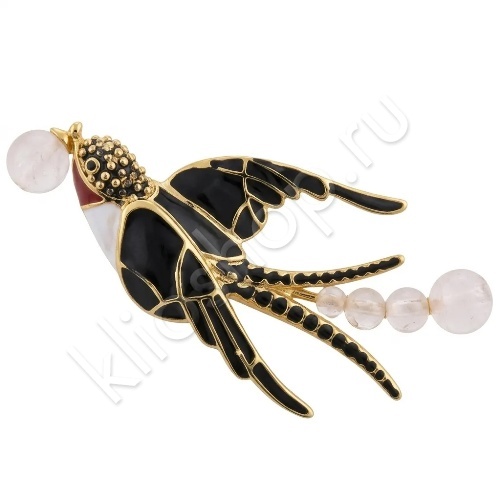 Брошь 36В159344 из серебра купить. 