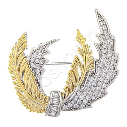 Брошь 22В158188 из серебра купить. 