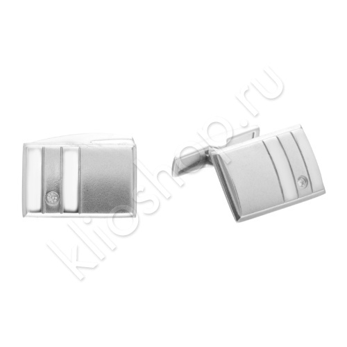 Запонки 141022р из серебра купить. 