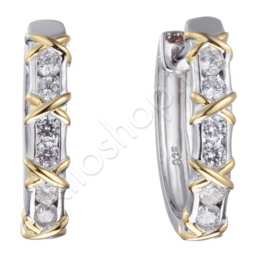 Серьги 12С142107 из серебра купить. 