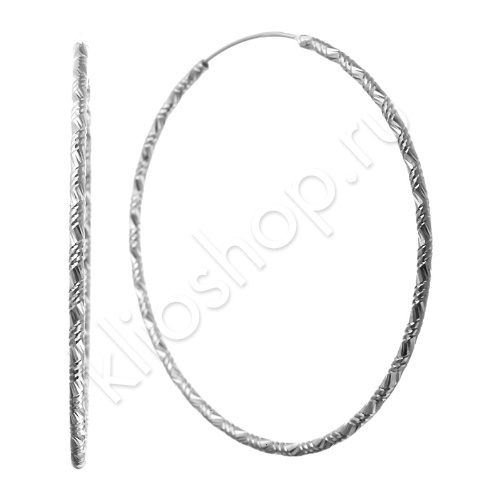 Серьги 21С137030 из серебра купить. 