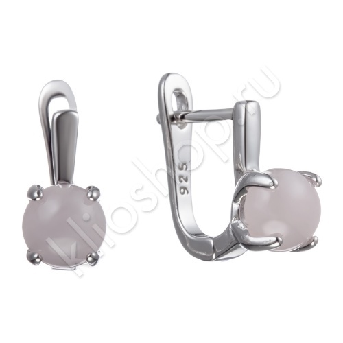 Серьги 26С155322 из серебра купить. 