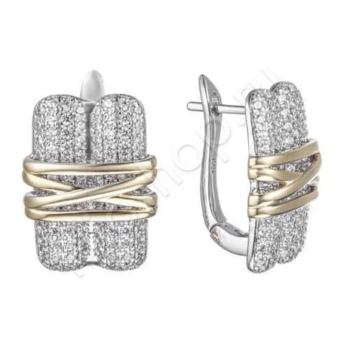 Серьги 12С149081 из серебра купить. 
