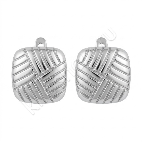 Серьги 21С159155 из серебра купить. 