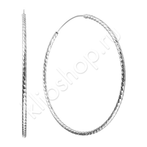 Серьги 21С137020 из серебра купить. 