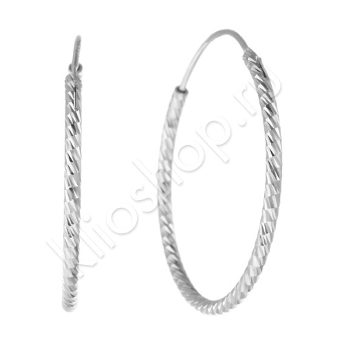 Серьги 21С134339 из серебра купить. 