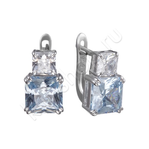Серьги 23С155312 из серебра купить. 