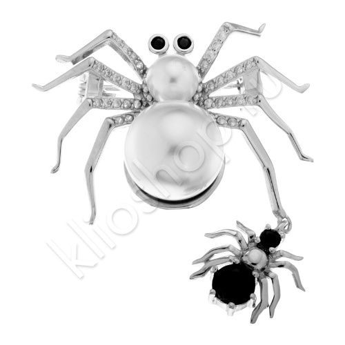 Брошь 24В156190 из серебра купить. 