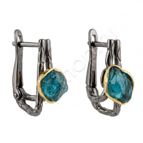 Серьги 36С159313 из серебра купить. 