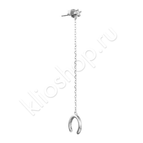 Серьга 22С141002 из серебра купить. 
