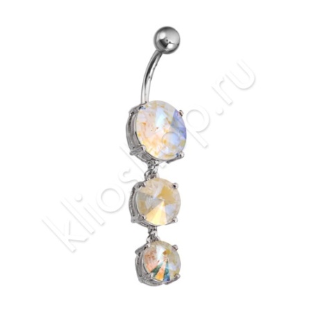 Пирсинг 23Г80065 из серебра купить. 