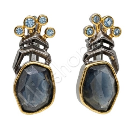 Серьги 36С159337 из серебра купить. 