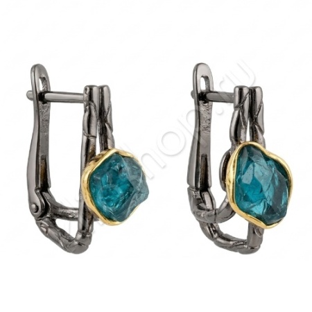 Серьги 36С159313 из серебра купить. 